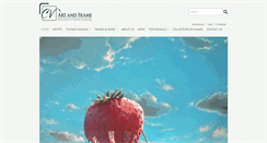 Desktop Screenshot of cvartandframe.com